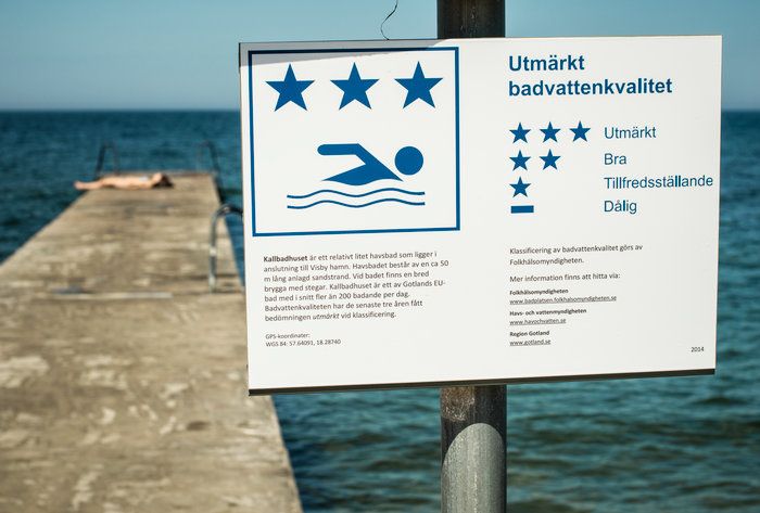Inför badsäsongen: 86 procent av Sveriges EU-bad  får betyget godkänt eller högre