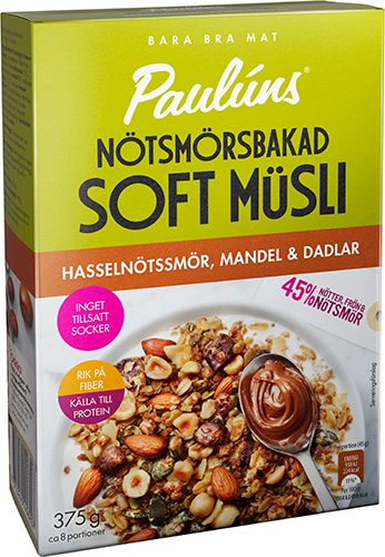 Pauluns SOFT Musli Mandel Dadlar