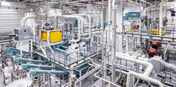 Mercedes-Benz anläggning för batteriåtervinning i Kuppenheim