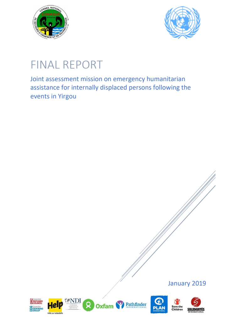 2019-004-SO Annex Joint assessment mission on emergency humanitarian assistance for IDPs following the events in Yirgou