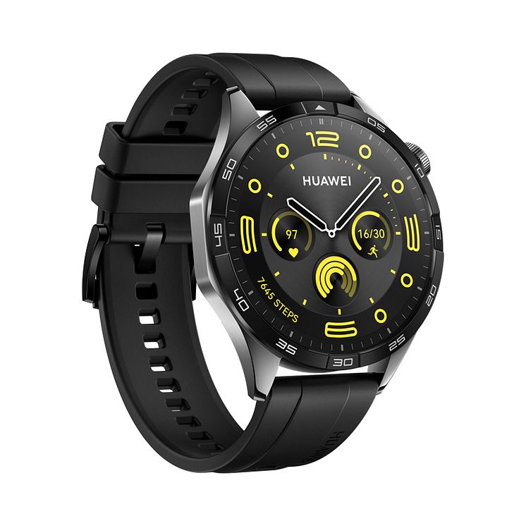 Huawei Watch GT4_Black_Front side right_JPG_20230727