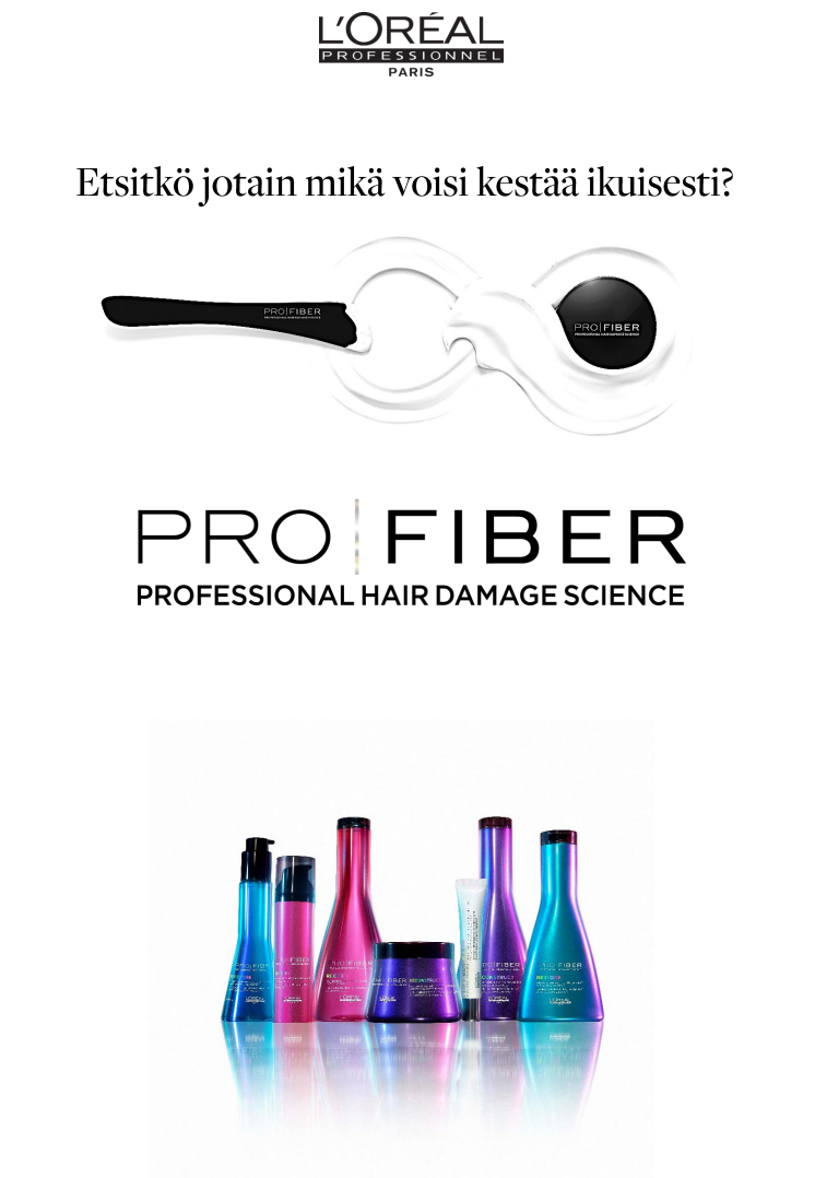PRO FIBER - Loputtomasti uudelleenaktivoitava hoitouutuus hiuksille L'Oréal Professionnel:lta