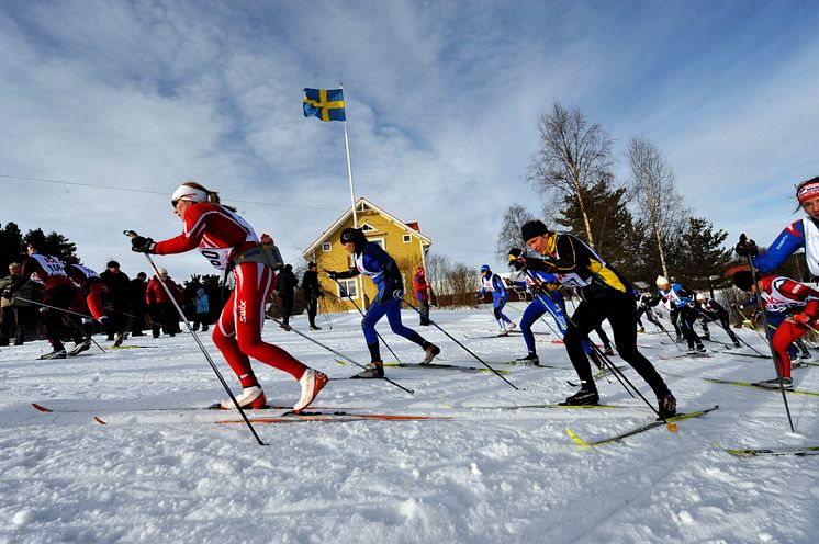 Deltagarrekord i TjejVasan 2012