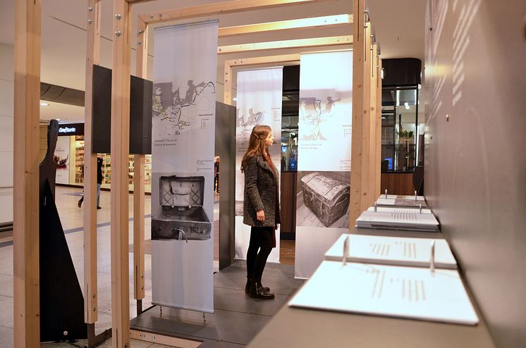 Wanderausstellung "Reisende Musiker" in den Promenaden Hauptbahnhof - Foto: Sarah Stollberg