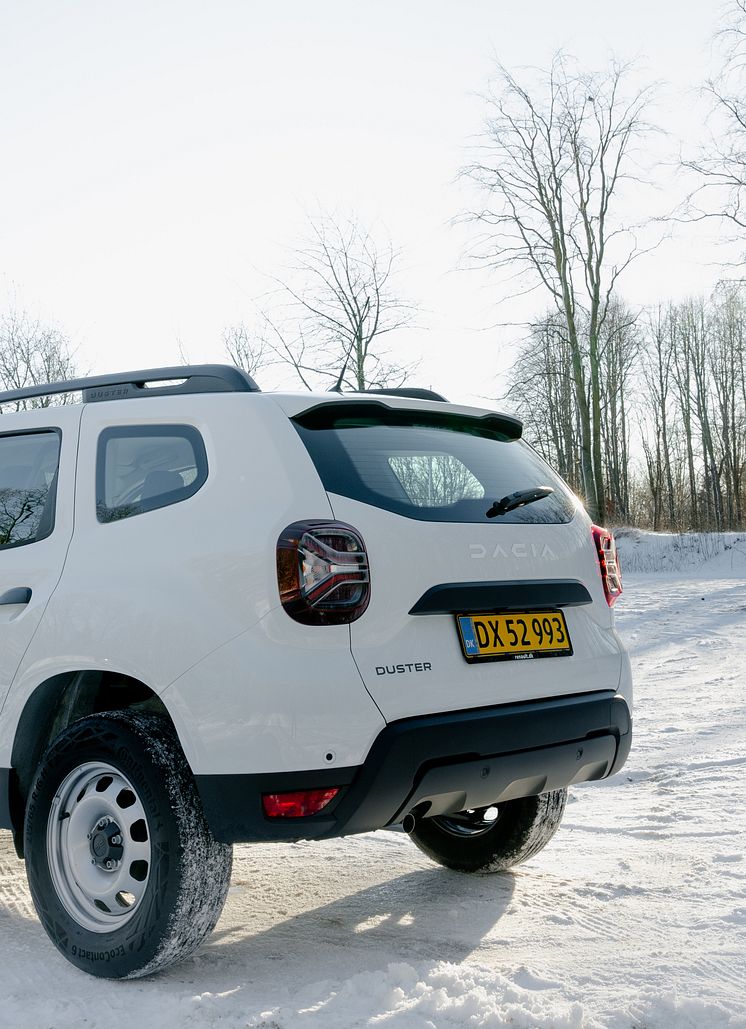 Dacia Duster bagfra