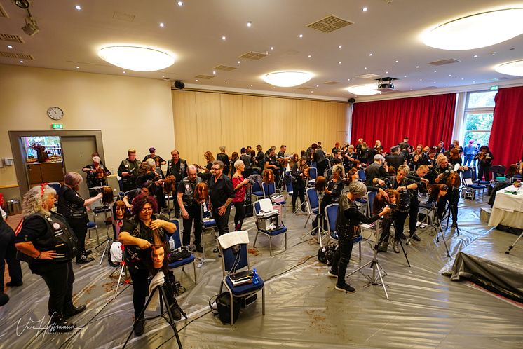 Calligraphy Cut-Seminar 2019 für die Barber Angels in Köln