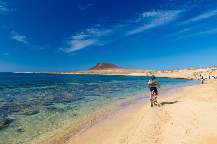 Stranden La Francesa på La Graciosa