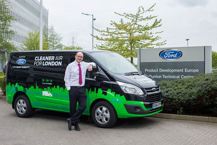 Ford går elektrisk i London