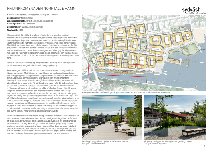 Nominering till Landmärket för Hamnpromenaden