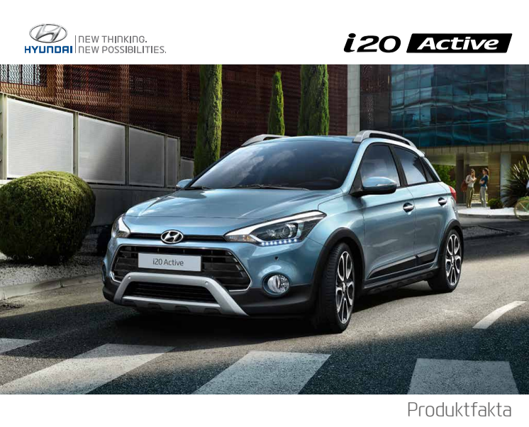 Hyundai i20 Active - produktblad