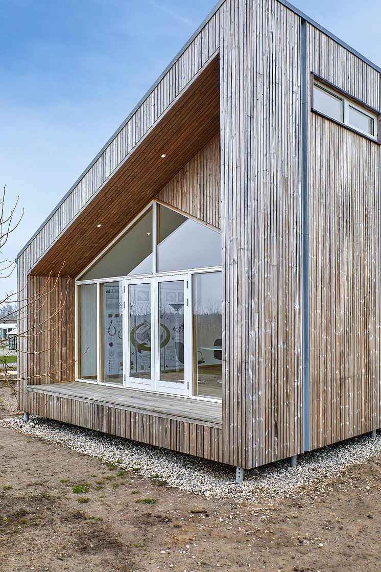 Das biologische Haus mit Kebony Fassade