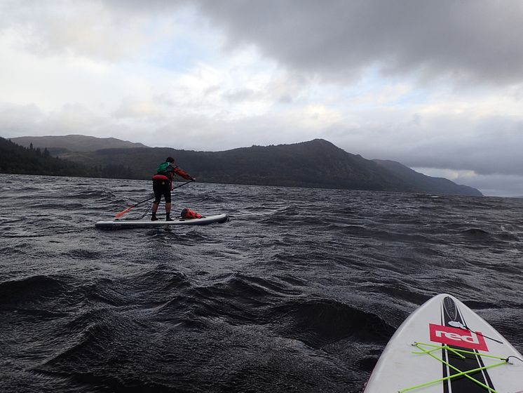 Hi-res image - Ocean  Signal - Maria Sawyer pictured in Loch Ness during the Great Glen Challenge