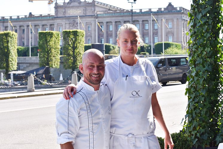 Stefano Catenacci och Cecilia Kvist