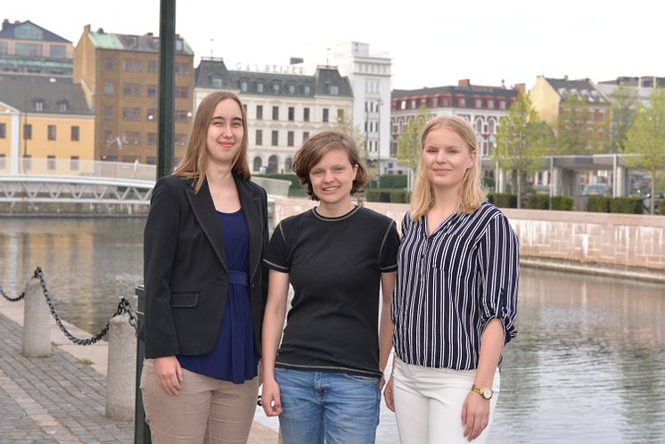 Lina Grip, Lisa Pedersen och Amanda Möller