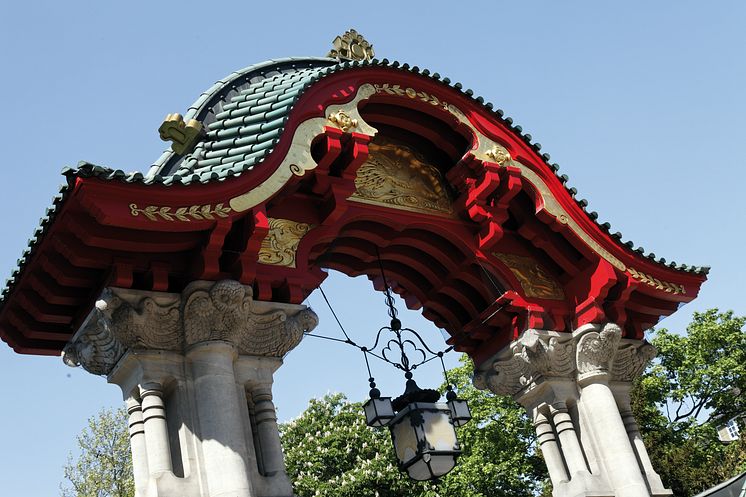 Tiergarten, Elefantentor, Eingang zum Zoologischen Garten