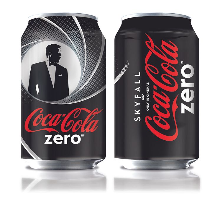 Coca-Cola Zero 007 Skyfall tölkit