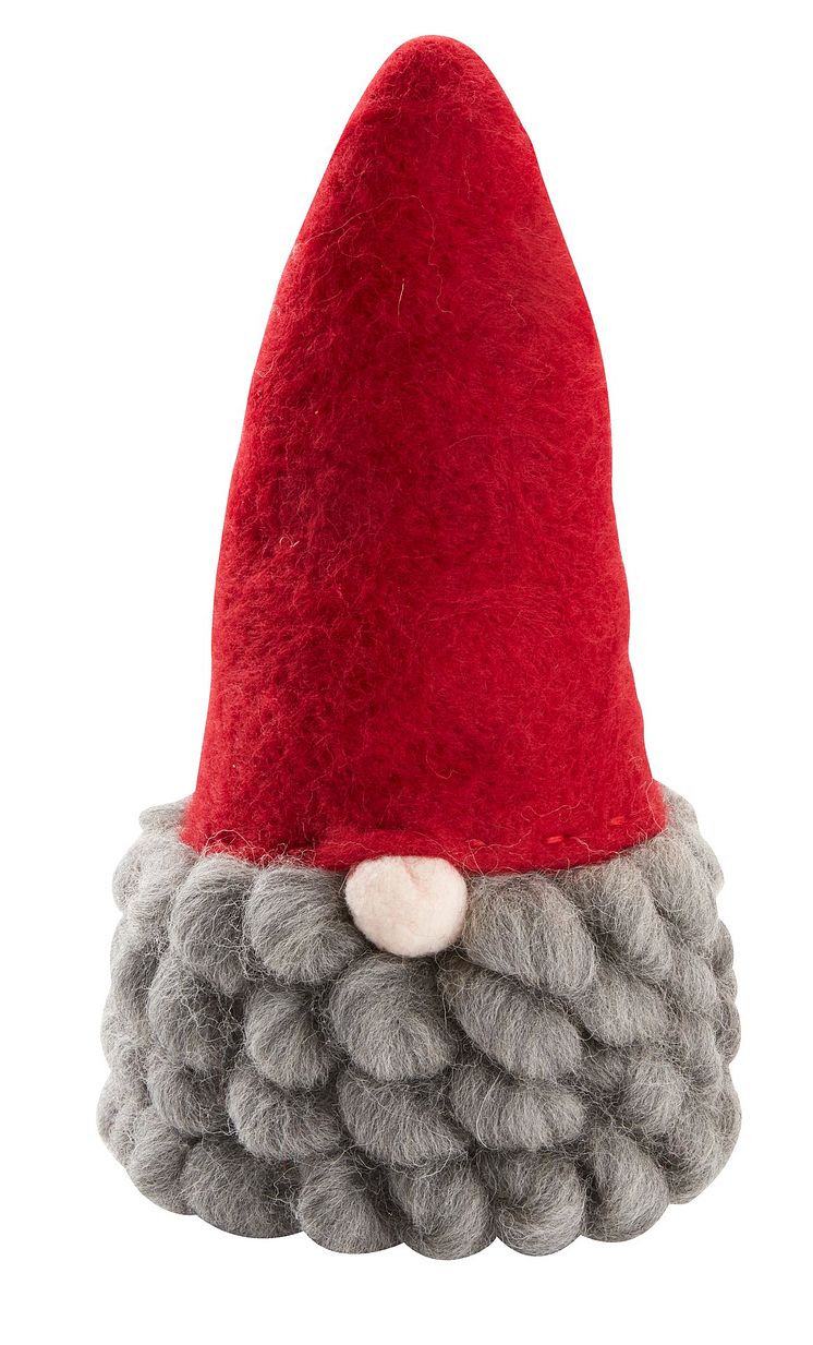 Lutin de Noël MUGGLESTEN H31cm gris