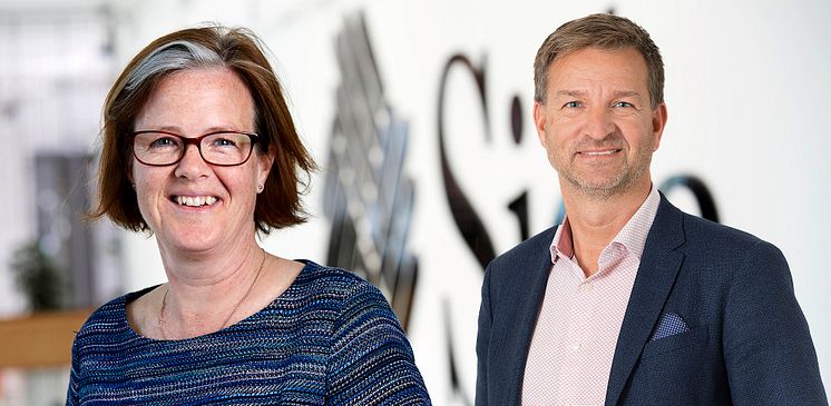 Carin Jämtin, generaldirektör Sida och Johan Lilja, generalsekreterare ICLD