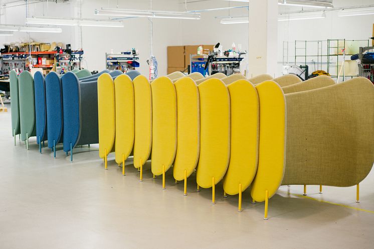 Offecct HQ production Tibro, Sweden