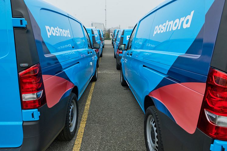 200 eSprinter och eVito till PostNord