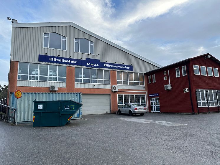 meca expresslager järfälla fasad