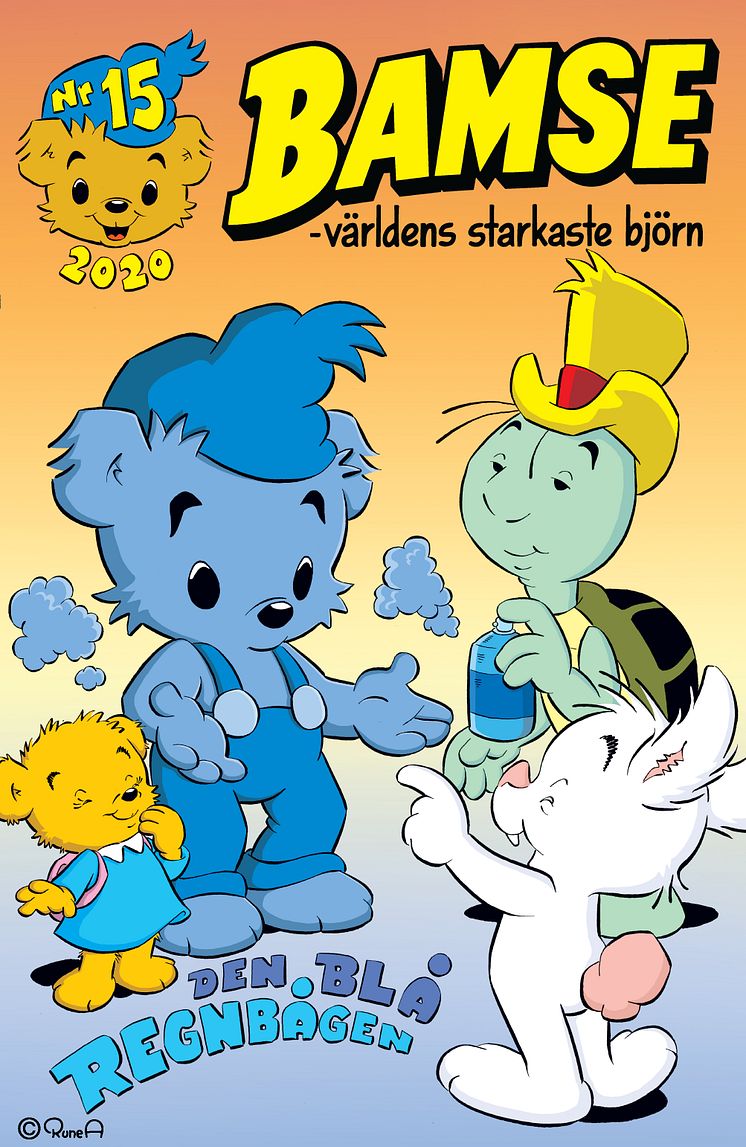 Omslag Bamse nr 15 2020