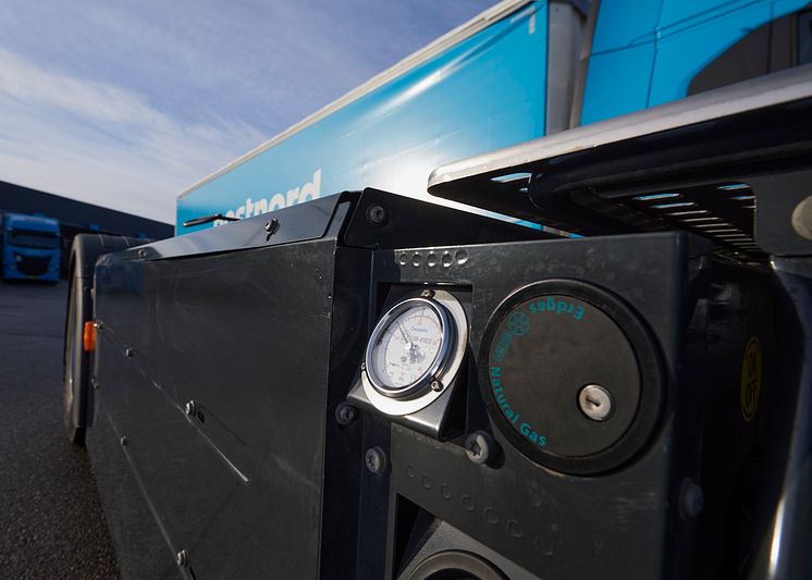 Lastbiler kører på Compressed Biogas (CBG)