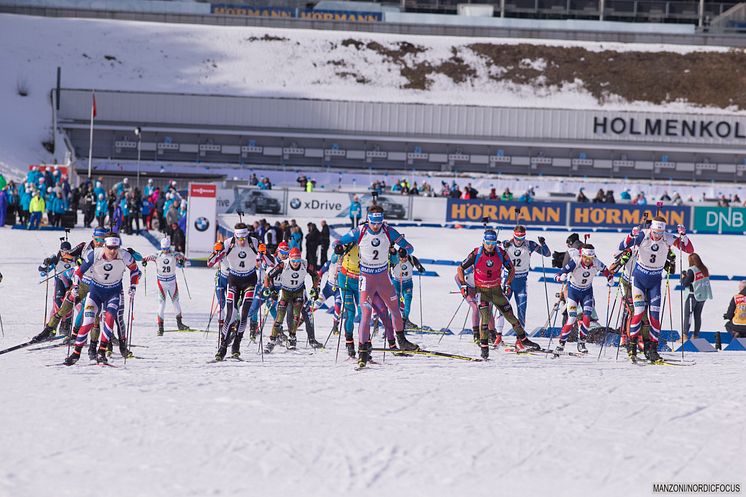 Holmenkollen fellesstart menn