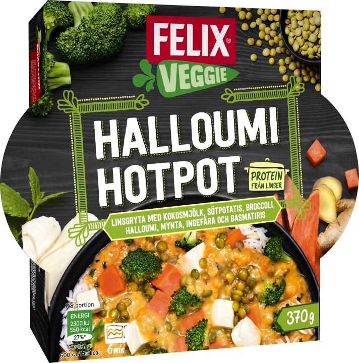 Halloumi hotpot