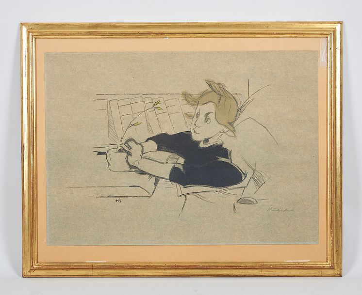 "Konvalecenten", Helene Schjerfbeck