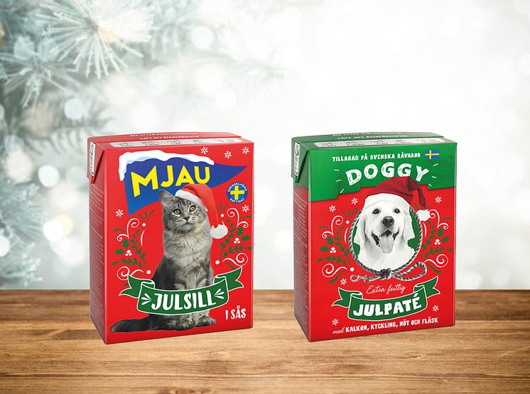 Jultetror Doggy Mjau PRM