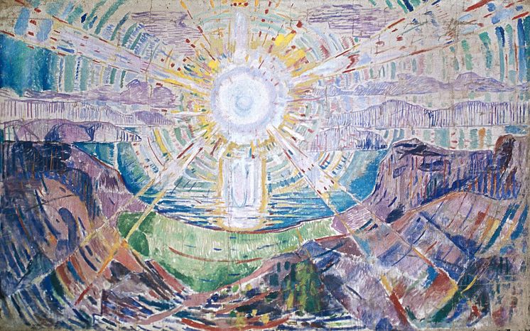Edvard Munch: Solen, 1912-13
