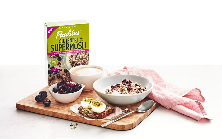 Paulúns Glutenfri Supermüsli