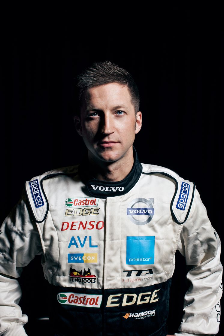 Robert Dahlgren - Volvo Polestar Black R i TTA - Elitserien i racing