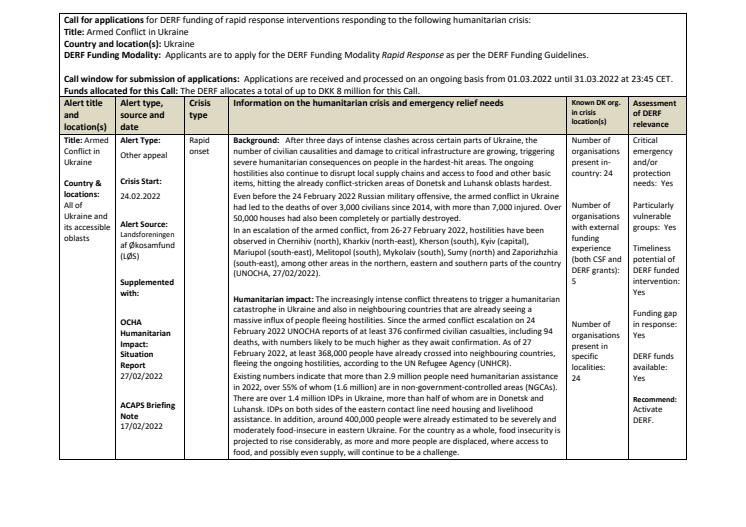 22-004-RO Armed Conflict in Ukraine.pdf