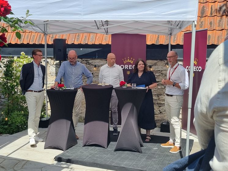 Almedalen 2023 panelsamtal Coreco