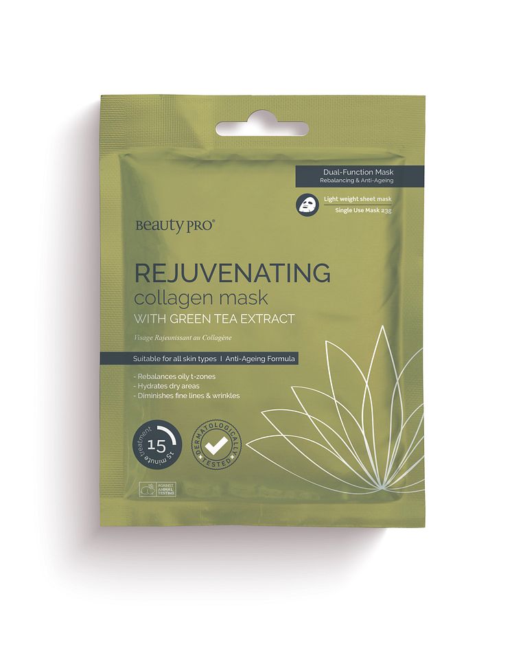  BeautyPro Collagen Mask REJUVENATING