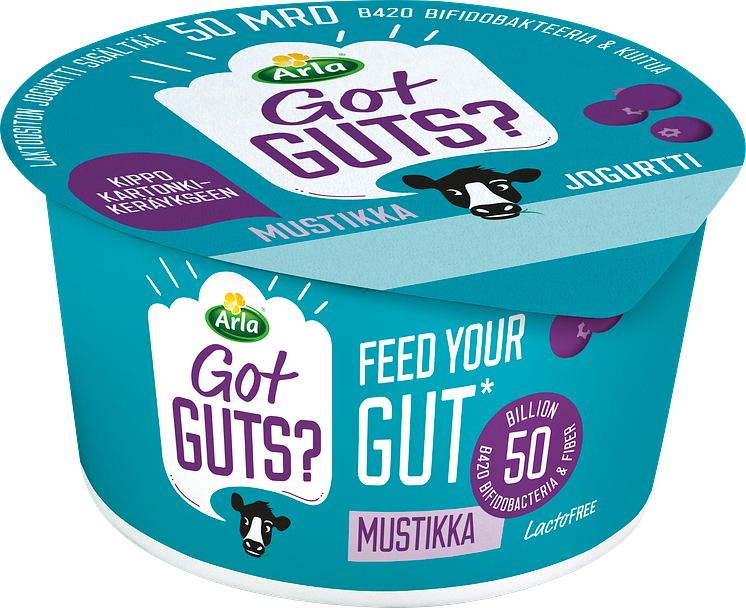 ARLA Got Guts? mustikkajogurtti