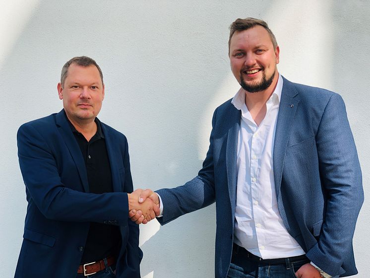 Johan Ahlqvist och Sebastian Hartman