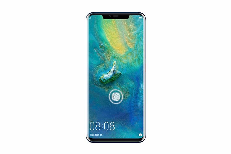 Mate 20 Pro_Blue Front_BIG Fingerprint