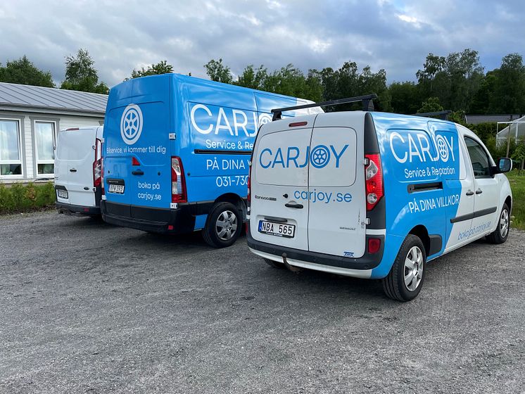 Carjoy - Först ut i landet med att erbjuda mobila fordonstekniker