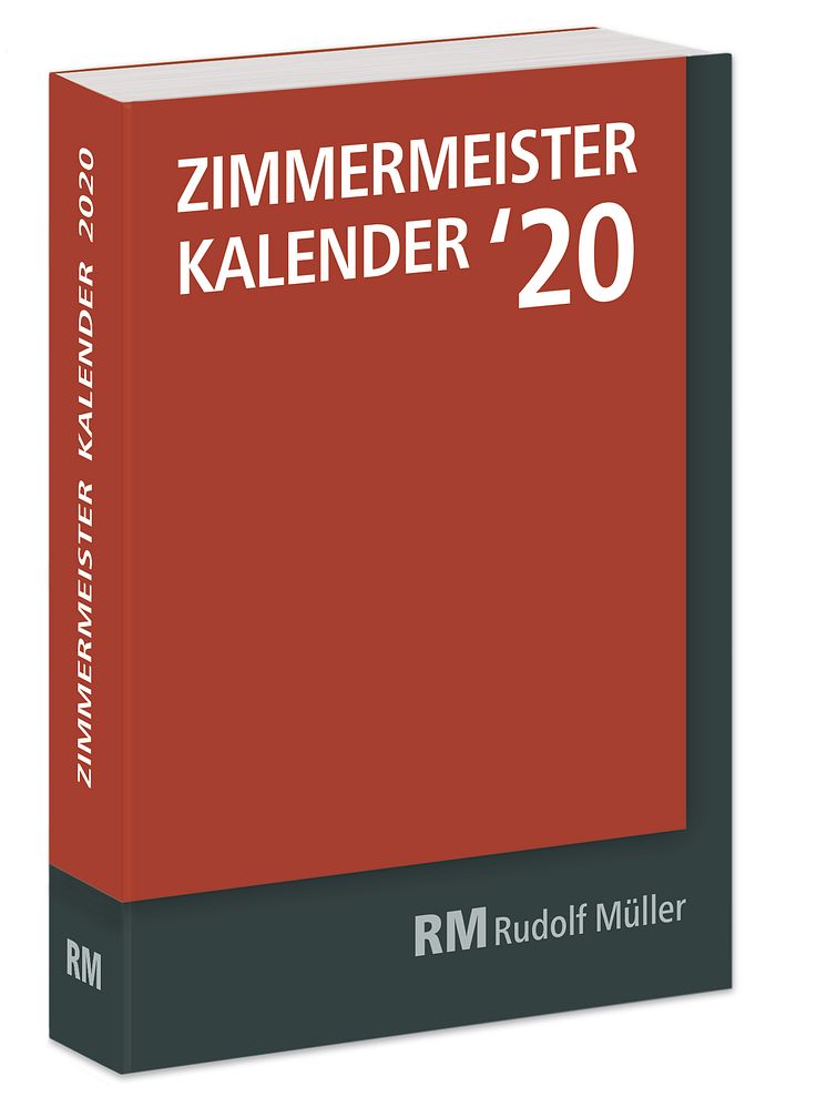 Zimmermeister Kalender `20 (3D/tif)