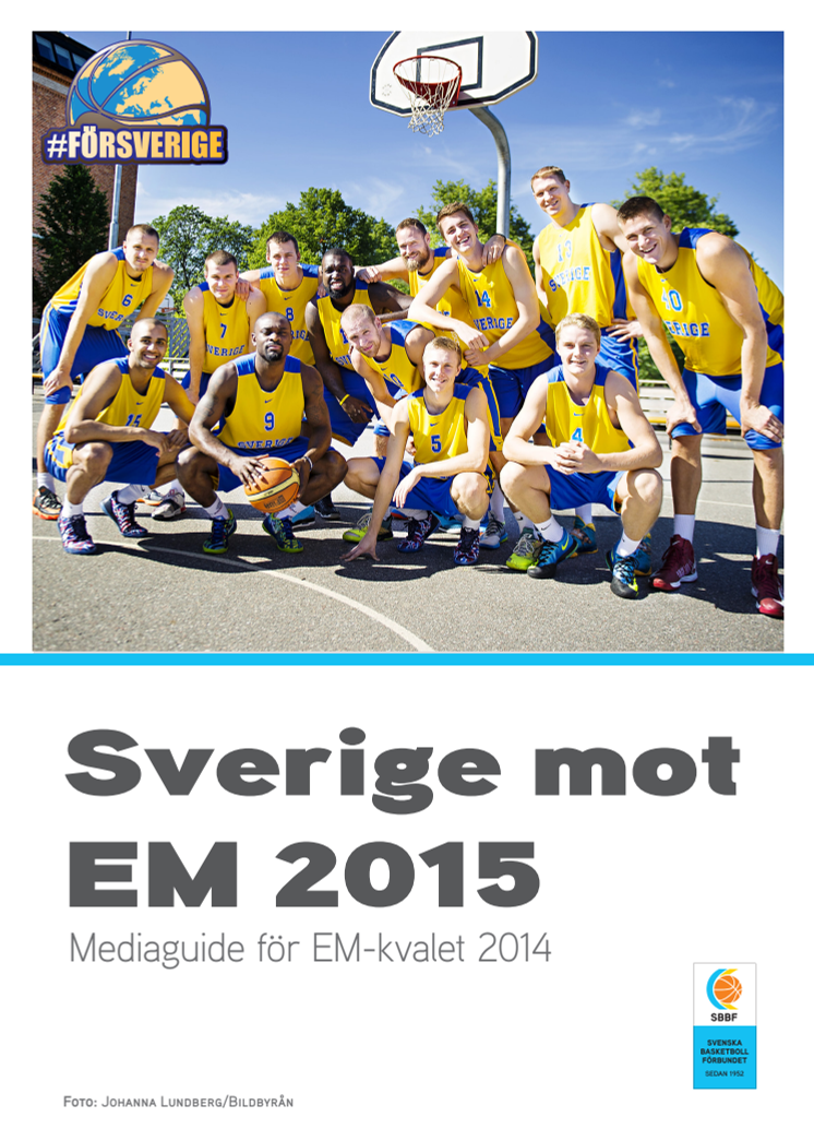 Basket: Mediaguide till EM-kvalet 2014