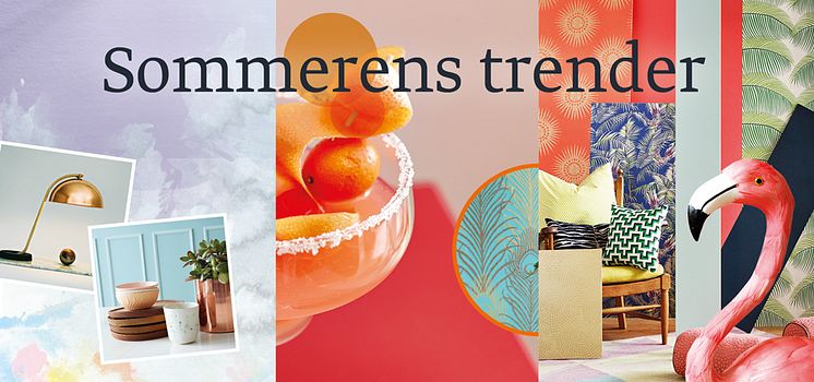 I år skal vi komme i sommerstemning av tre trendretninger!