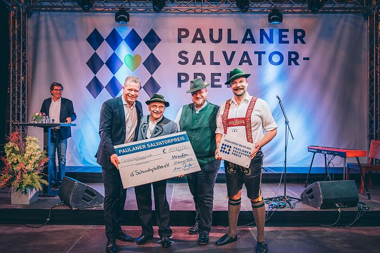 Paulaner Salvator-Preis Verleihung Schwuhplattler