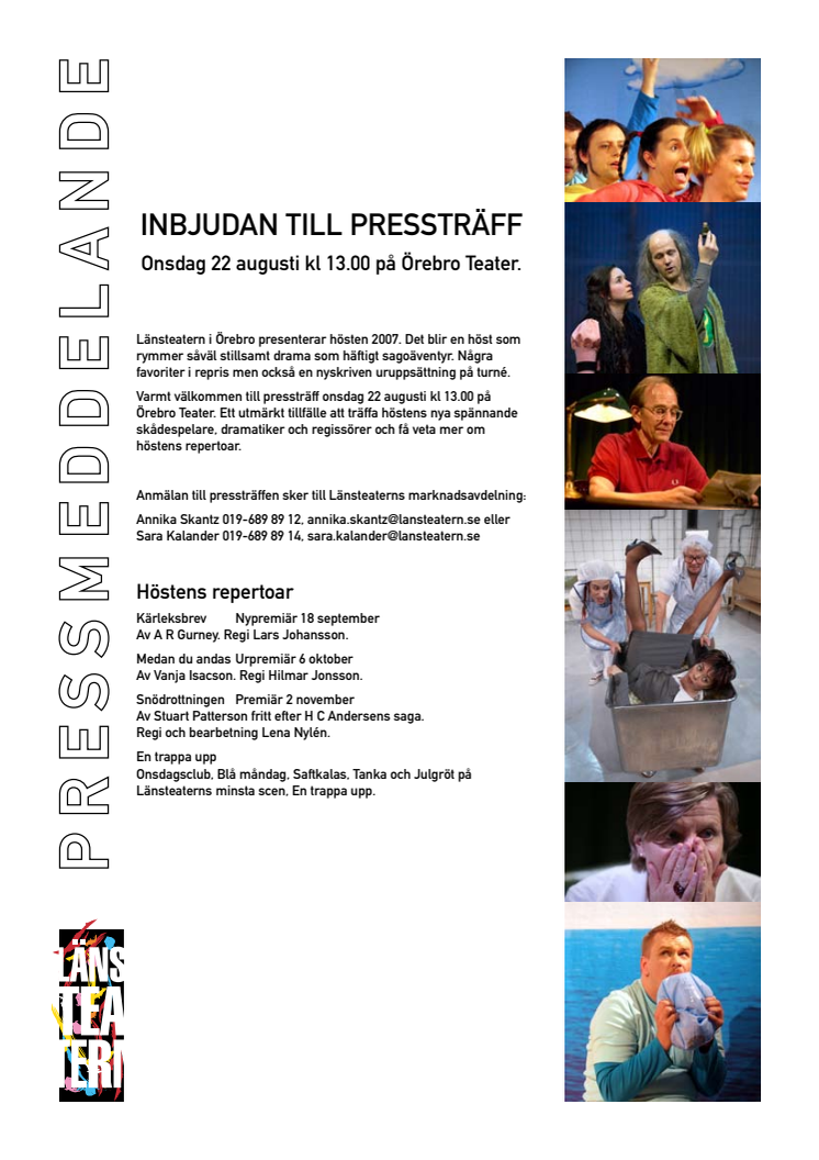 Inbjudan till pressträff