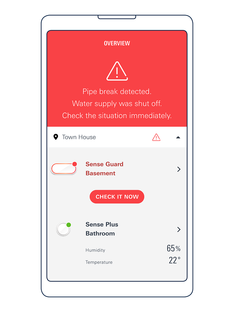 GROHE_Sense_App_Warning_Pipe_Break