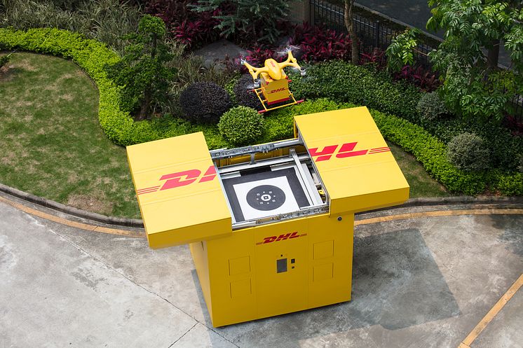 DHL Drone i Guangzhou, Kina