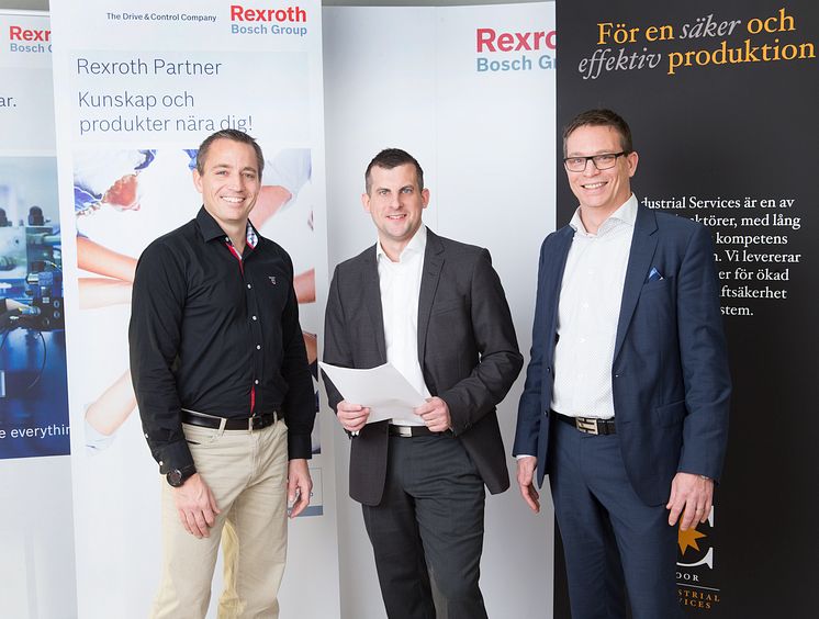 Samarbete mellan Coor Industrial Services och Bosch Rexroth