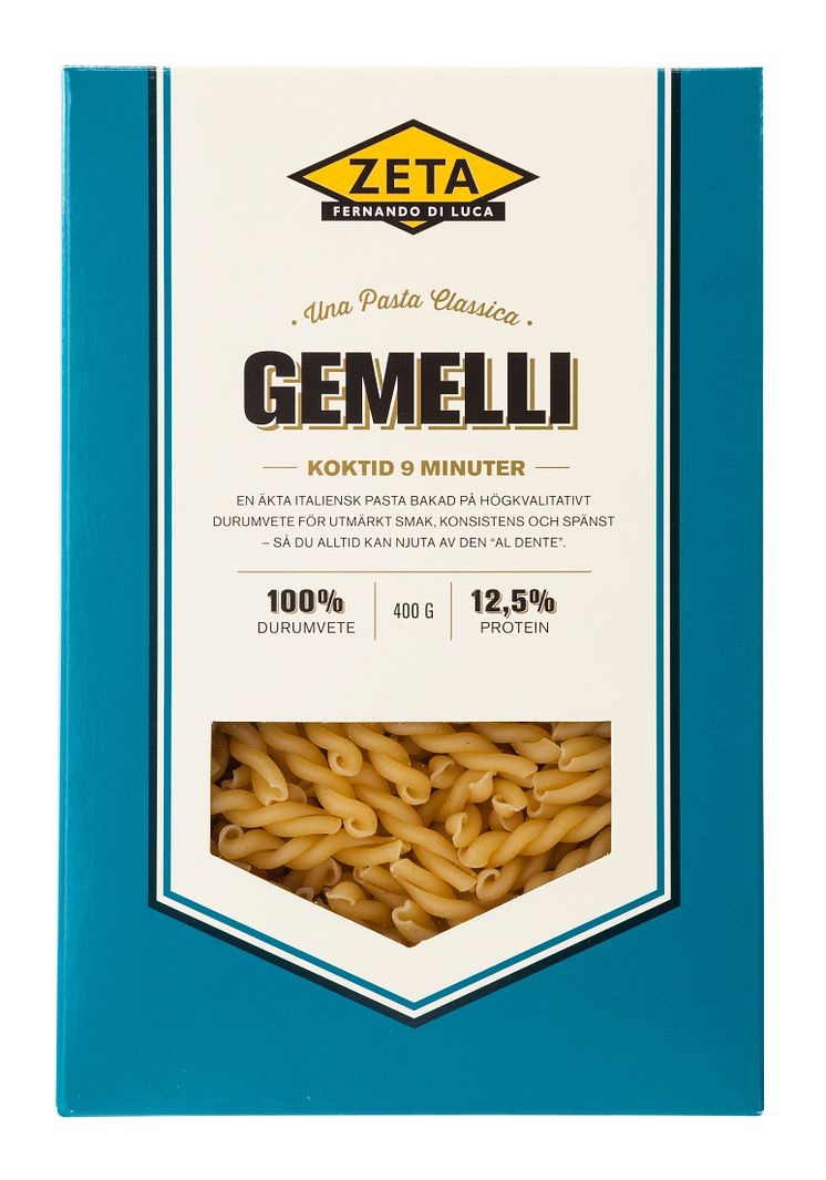 Gemelli, Zeta Una Pasta Classica